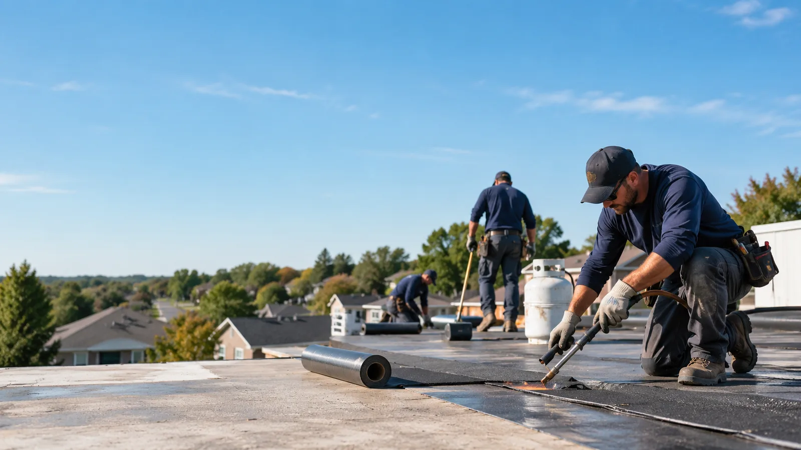 Flat Roof Leak Repair providers in Mayersville, MS
